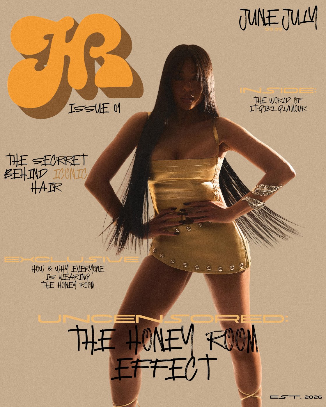 HR magazine issue 01 — The Honeyroom Effect cover